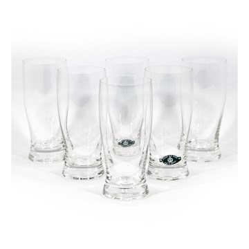 6 darabos Lady pohár szett, 280 ml, átlátszó