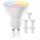 6 darabos LED RGBW fényerőszabályozható MESH GU10 izzó/6,5W/230V 2700-6500K Wi-Fi + távirányító - Aigostar