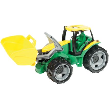 65 cm-es traktor lapáttal, zöld/sárga