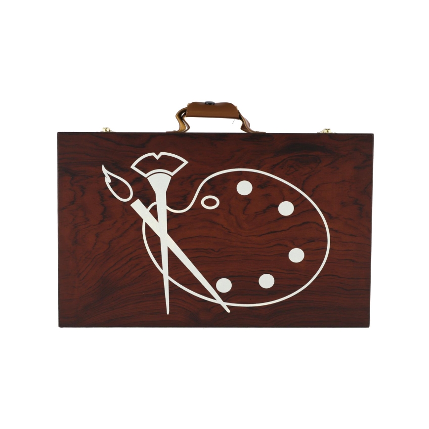 79 darabos ART BOX festőkészlet praktikus bőröndben