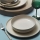 8 darabos bézs porcelán étkészlet