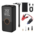 8000 mAh kapacitású indítóadapter kompresszorral