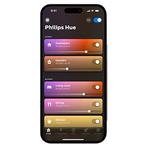 Philips Hue applikáció