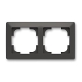 ABB 3901T-A00020 237 - ZONI dupla keret, matt fekete