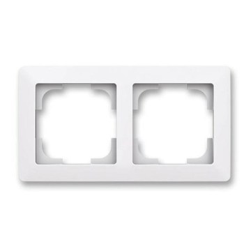 ABB 3901T-A00020 500 - Dupla keret ZONI fehér