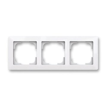 ABB 3901T-A00030 500 - Hárommodulos takarókeret ZONI fehér