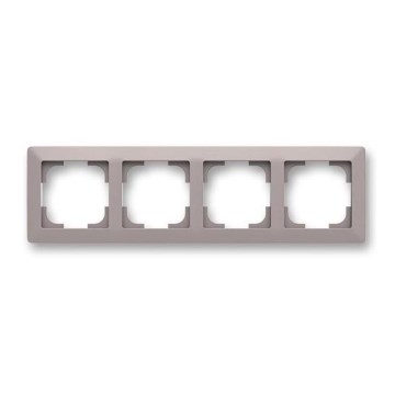 ABB 3901T-A00040 144 - Négyes keret ZONI bézsszürke