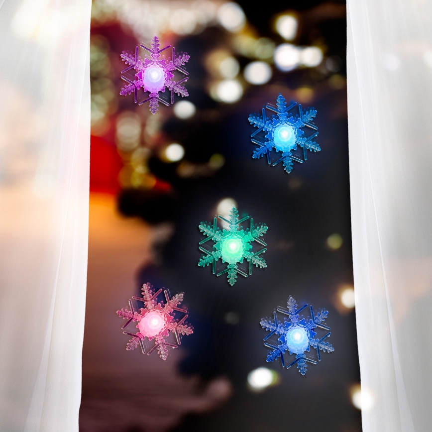 Ablakdísz 1xLED/2xCR2032