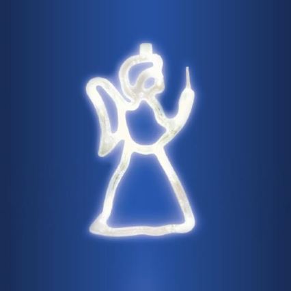 Ablakdísz 8xLED/3xAA