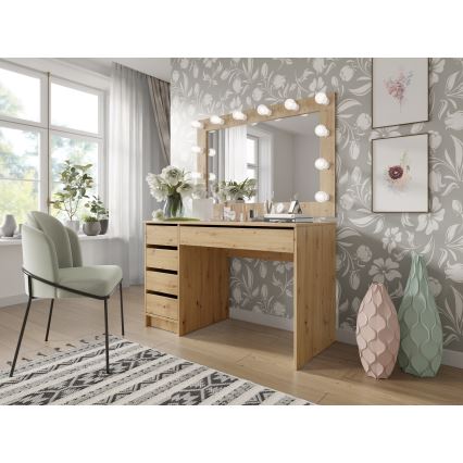 ADA íróasztal 76x120 cm artisan tölgy