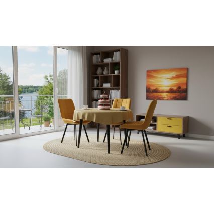 Étkezőszék ADINA sárga