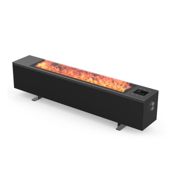 AENO - Okos elektromos direkt fűtőtest/konvektor 1000/2000W fekete