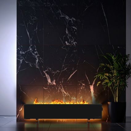 AENO - Okos elektromos hősugárzó/konvektor 1000/2000W fekete