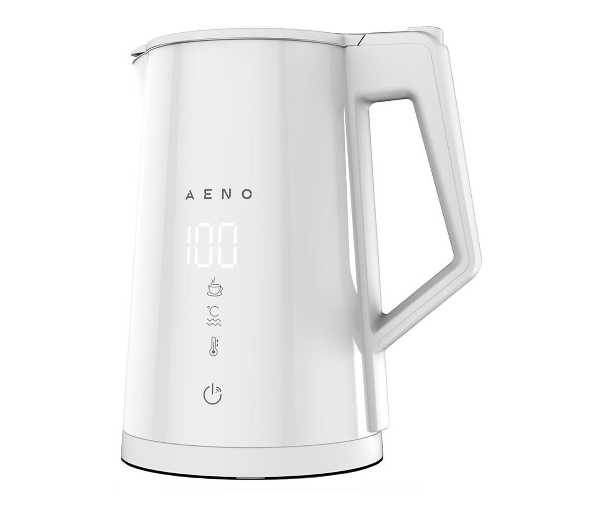 AENO okos vízforraló LED kijelzővel, 1,7 l, 2200W/230V, fehér FO1AEK0008S