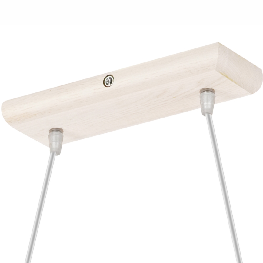 Lámpa zsinóron AIDA 2xE27/60W/230V tölgy