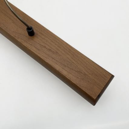 AIDA függőlámpa kábelen, 2xE27/15W/230V, átm. 35 cm, tölgy/krémszínű