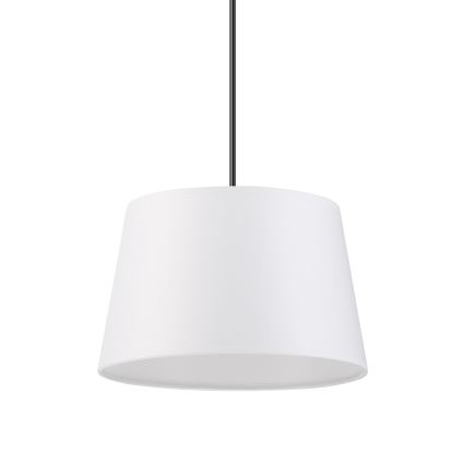 AIDA kábeles csillár 1x E27/60W/230V, átmérő 25 cm, tölgy/dió/fehér