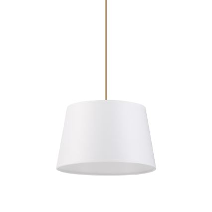 AIDA kábeles csillár 1xE27/60W/230V átm. 25 cm tölgy/barna/fehér