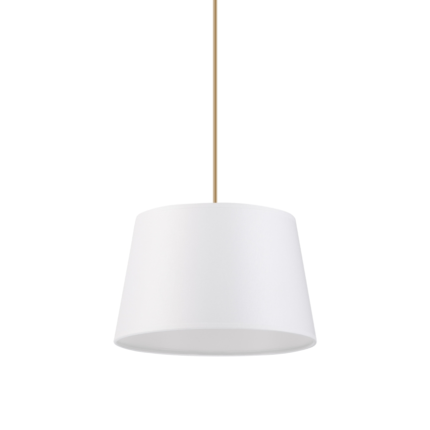 AIDA kábeles csillár 1xE27/60W/230V átm. 25 cm tölgy/barna/fehér