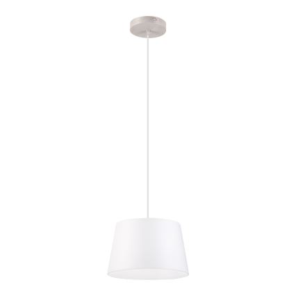 AIDA kábeles csillár 1xE27/60W/230V átm. 25 cm tölgy/fehér