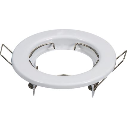 Aigostar - 2 darabos készlet, keret süllyesztett mennyezeti GU10 lámpához, átmérő 8 cm, fehér