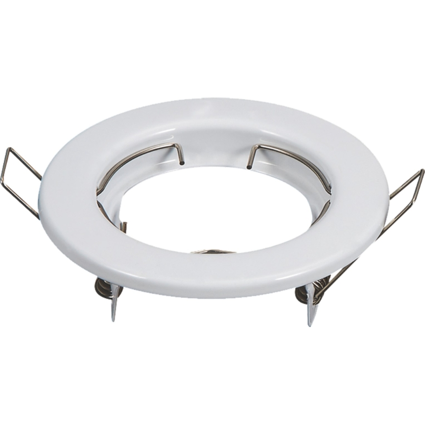 Aigostar - 2 darabos készlet, keret süllyesztett mennyezeti GU10 lámpához, átmérő 8 cm, fehér
