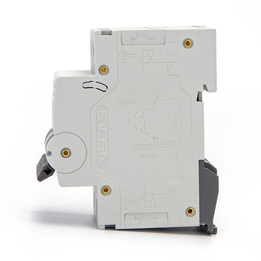 Aigostar - 2-fázisú kismegszakító 2P-50A-C 230-400V