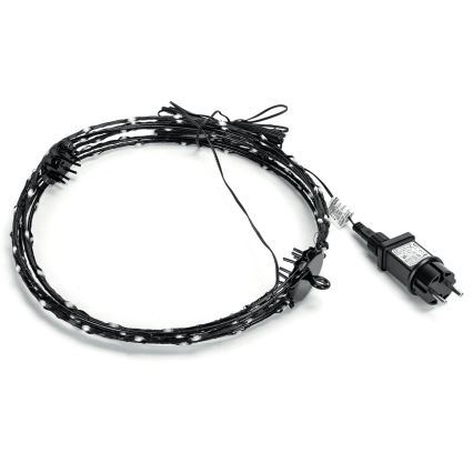 Aigostar - 3,6W/230V LED kültéri karácsonyi díszgömb, 30cm, IP44, hideg fehér