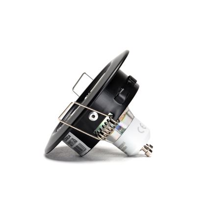 Aigostar - 3 darabos beépíthető LED lámpa szett, 1×GU10/4,5W/230V, 4000K, fekete