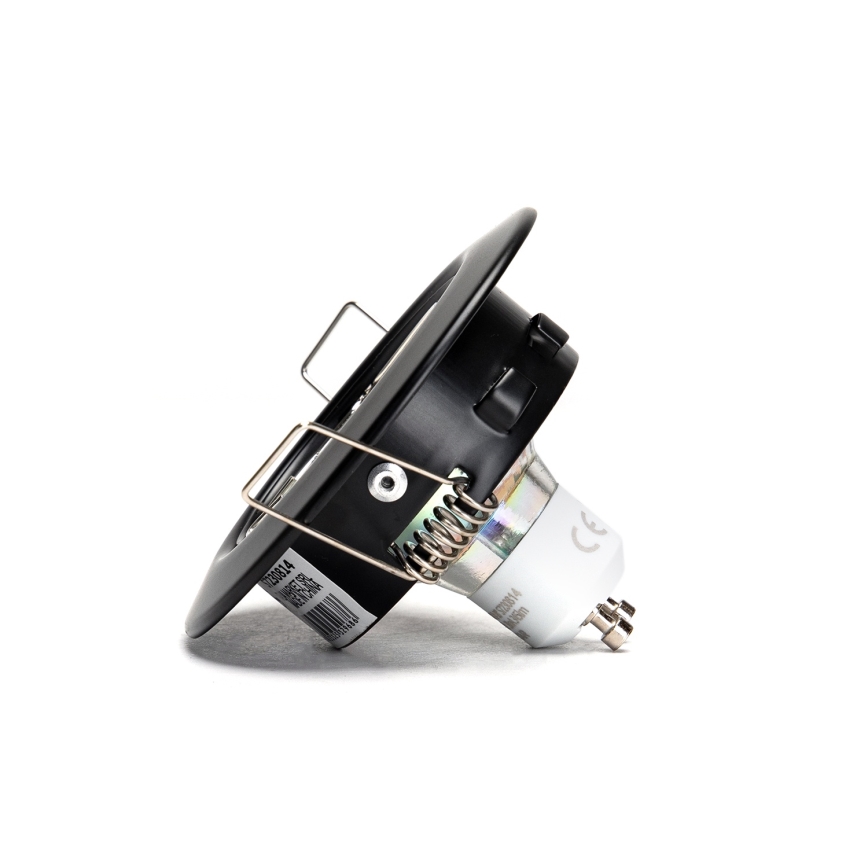Aigostar - 3 darabos beépíthető LED lámpa szett, 1×GU10/4,5W/230V, 4000K, fekete
