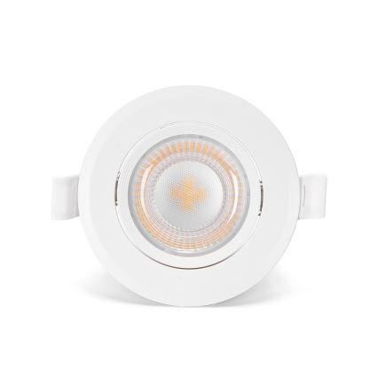 Aigostar - 3 darabos szett süllyesztett LED lámpatest LED/5W/230V 3000K pr. 8,5 cm fehér