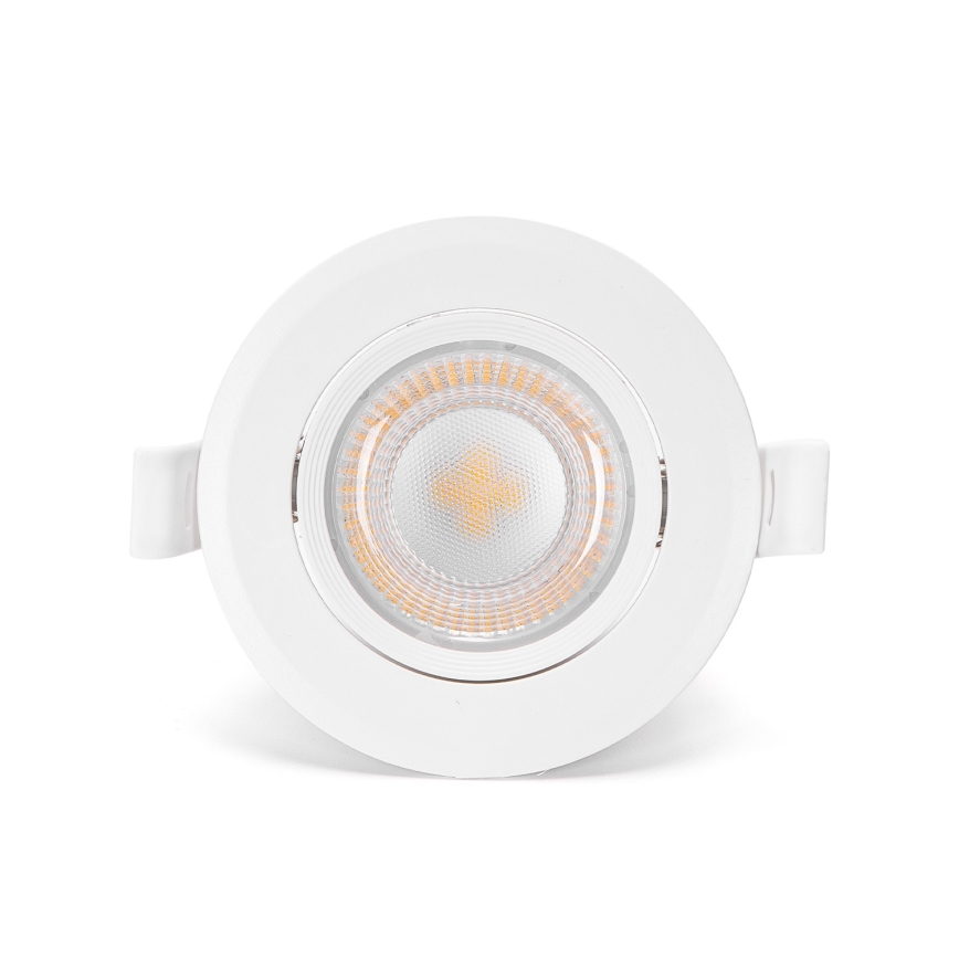 Aigostar - 3 darabos szett süllyesztett LED lámpatest LED/5W/230V 3000K pr. 8,5 cm fehér
