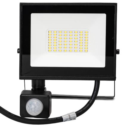 Aigostar - 30W LED reflektor érzékelővel, 230V, 6500K, IP65