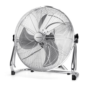 Aigostar - álló ventilátor 100W/230V, 54 cm átmérő, fényes króm