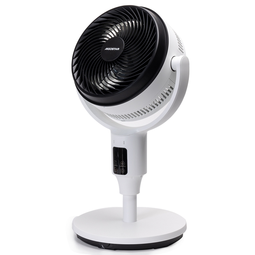 Aigostar - Álló ventilátor 24W/230V 108 cm fehér
