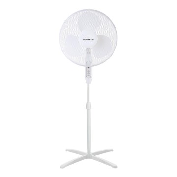 Aigostar - Álló ventilátor 40W/230V 120 cm fehér
