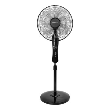 Aigostar - Álló ventilátor 50W/230V 130 cm fekete + távirányító