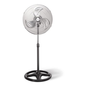 Aigostar - Álló ventilátor 50W/230V átm. 50 cm króm/fekete