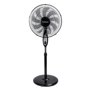 Aigostar - Álló ventilátor 55W/230V 130 cm fekete + távirányító