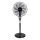 Aigostar - Álló ventilátor 55W/230V 130 cm fekete + távirányító