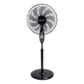 Aigostar - Álló ventilátor 60W/230V 130 cm fekete + távirányító