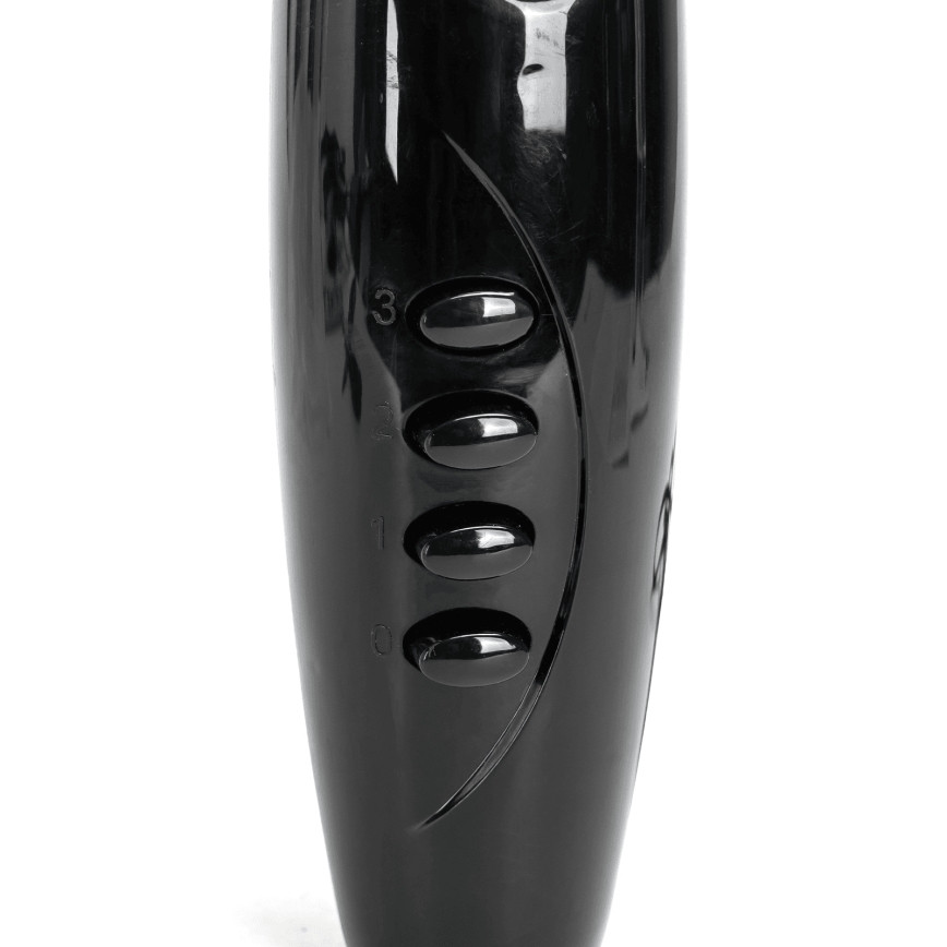 Aigostar - Álló ventilátor 60W/230V fekete