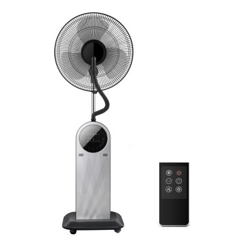 Aigostar - Álló ventilátor ködhatással MIST 95W/230V + távirányító