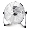 Aigostar - Állóventilátor 60W/230V 44,5 cm fényezett króm