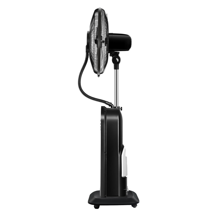 Aigostar - Állóventilátor ködhatással 95W/230V fekete/szürke + távirányítás