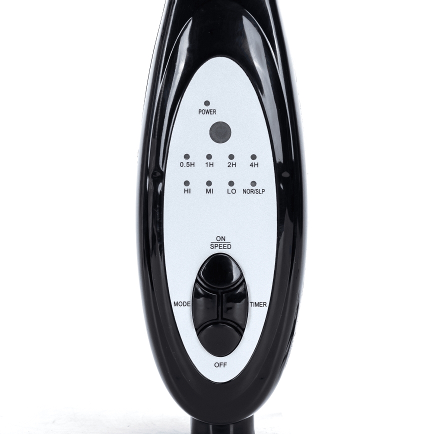 Aigostar - Állványos ventilátor 55 W/230 V, 130 cm, fekete + távirányító