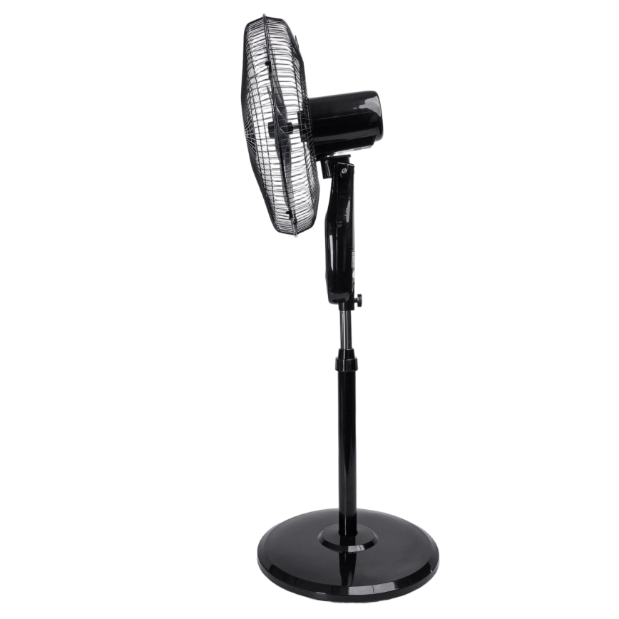 Aigostar - Álló ventilátor 60W/230V 130 cm fekete + távirányító