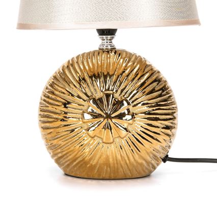 Aigostar - Asztali lámpa 1xE14/40W/230V arany