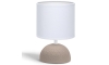 Aigostar - Asztali lámpa 1xE14/40W/230V barna/fehér