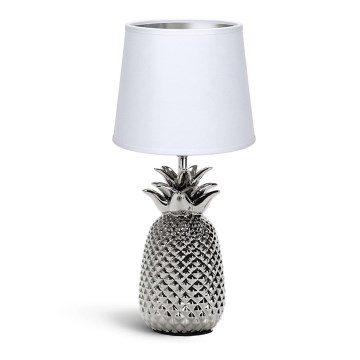 Aigostar - Asztali lámpa 1xE14/40W/230V fényezett króm